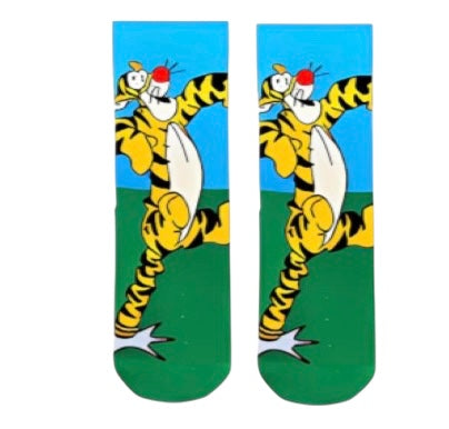 Playful Tiger Socks – Cartoon Vibes Collection