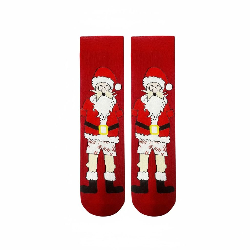Funny Santa Christmas Socks – Christmas Edition