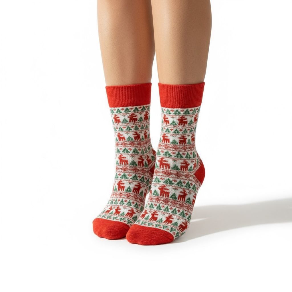 Nordic Reindeer Christmas Socks – Christmas Edition