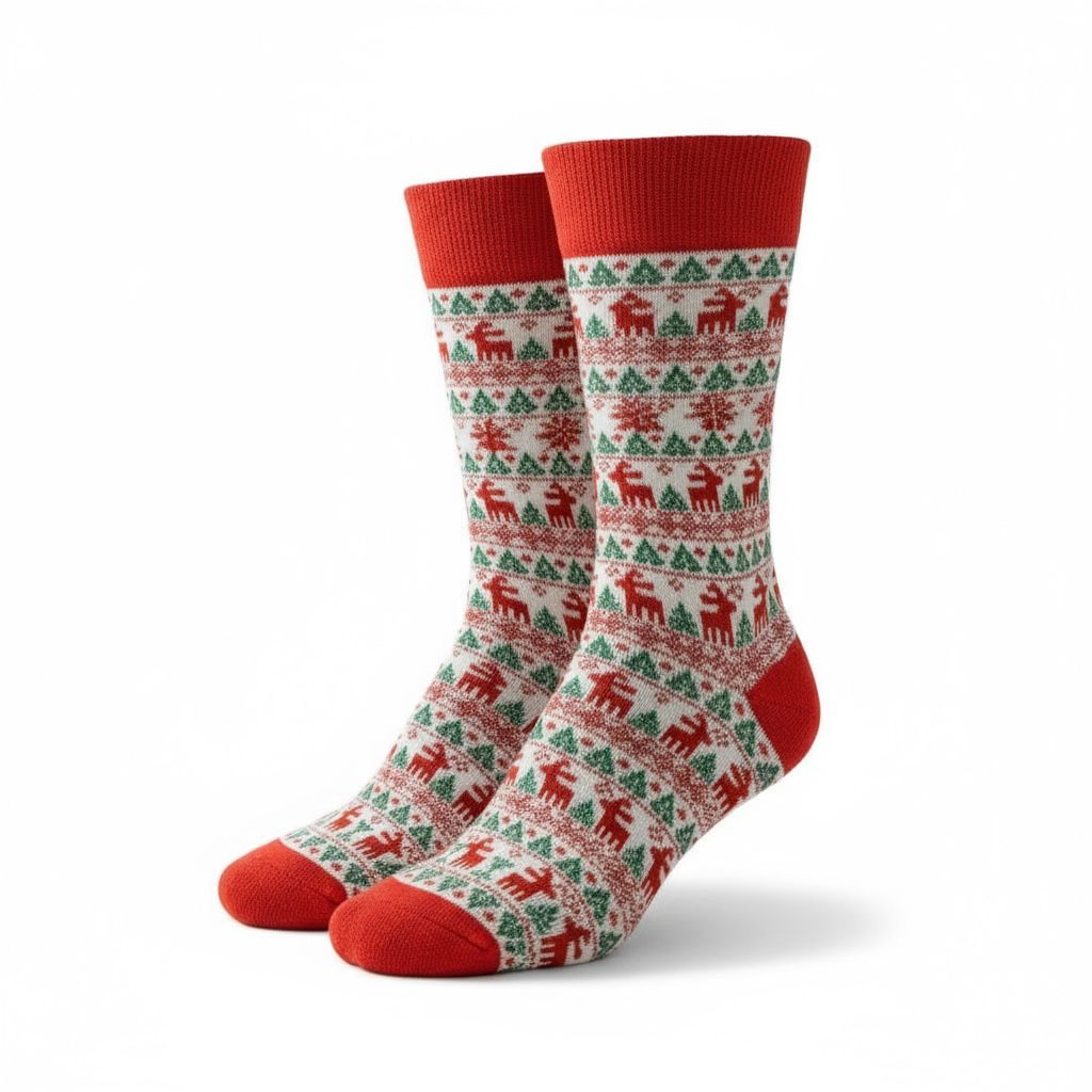 Nordic Reindeer Christmas Socks – Christmas Edition