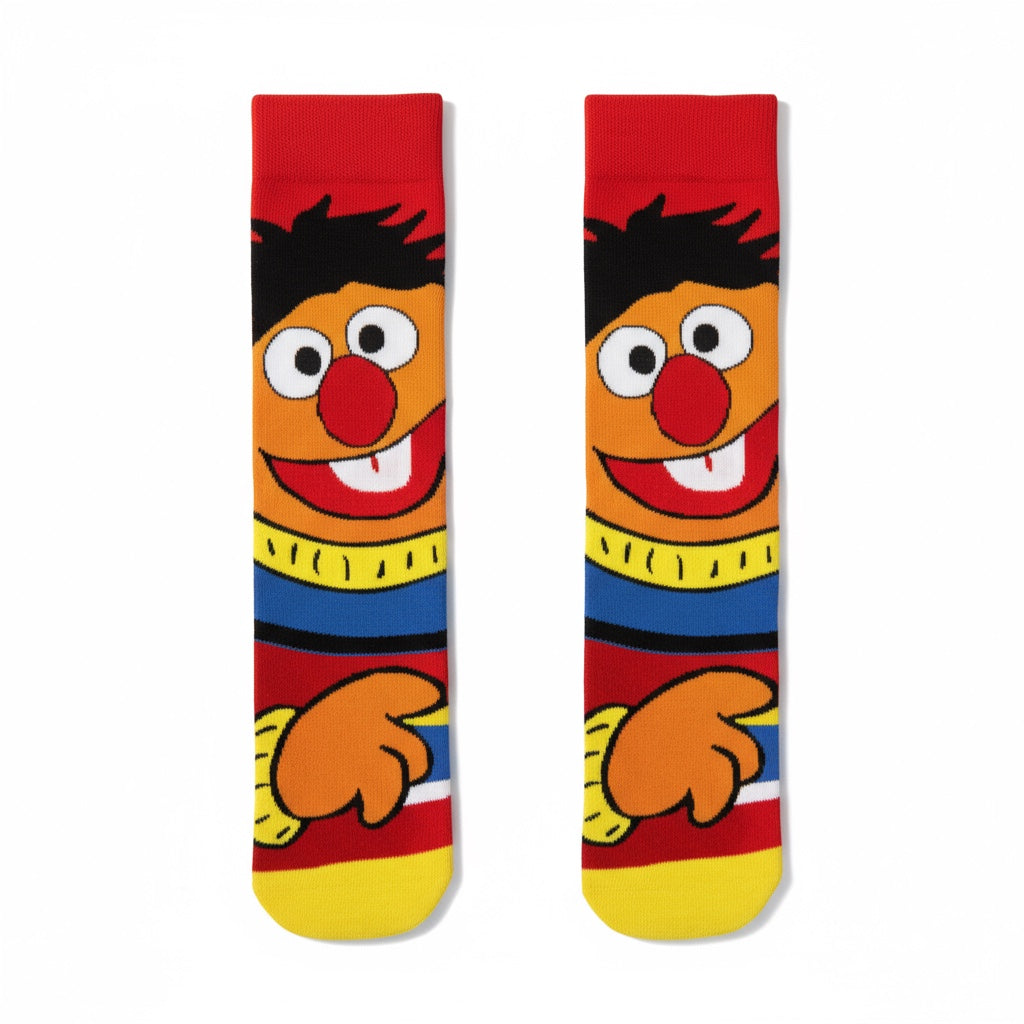 Ernie Cartoon Socks – Cartoon Vibes Collection
