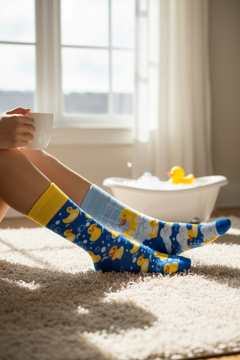 Rubber Duck Socks – Mismatched Edition