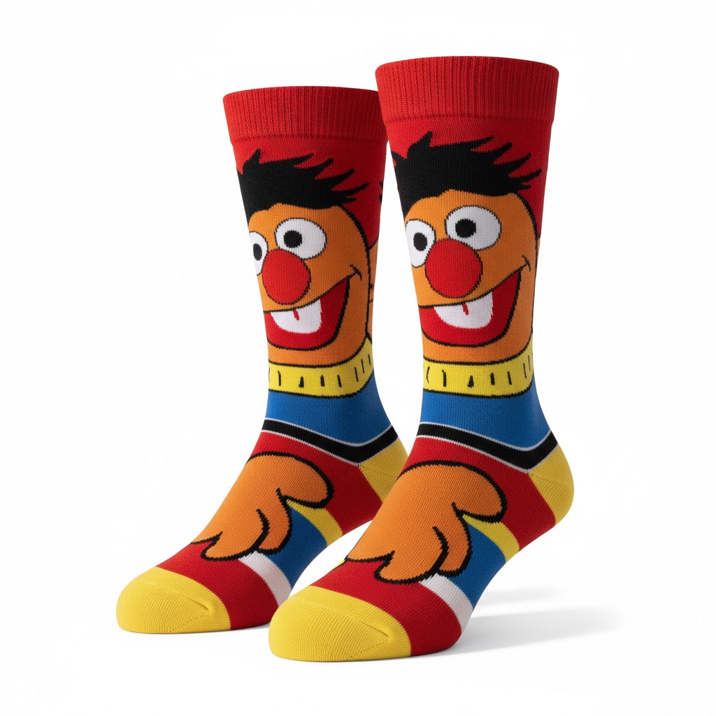 Ernie Cartoon Socks – Cartoon Vibes Collection