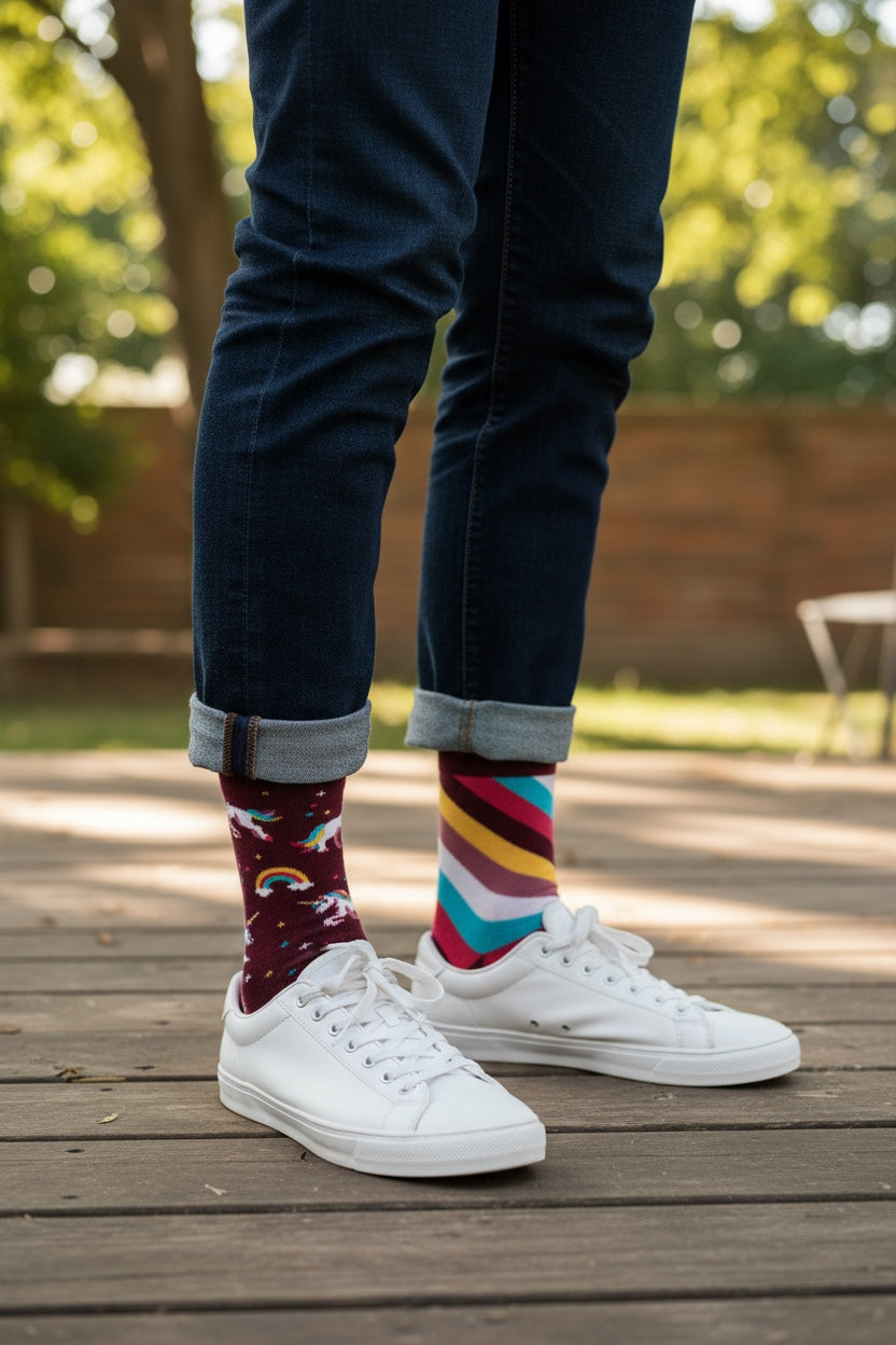 Unicorn Dreams Socks – Mismatched Edition